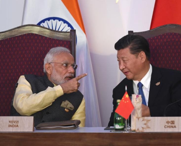 Khi sang tham dự Hội nghị thượng đỉnh BRICS ở Trung Quốc vào tuần tới, Thủ tướng Ấn Độ Narendra Modi có thể gặp Chủ tịch Trung Quốc Tập Cận Bình. Ảnh: NDTV.