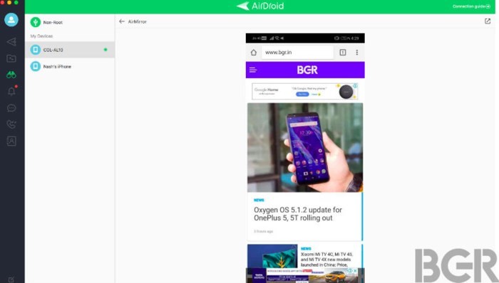 Cách kiểm soát smartphone Android từ điện thoại iPhone ảnh 5