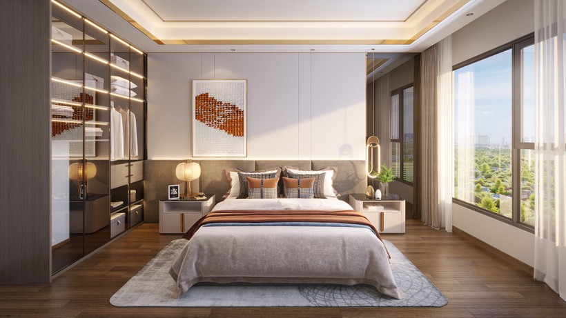 Thiết kế phòng ngủ hiện đại, sang trọng với không gian mở anh 6 (1).jpg