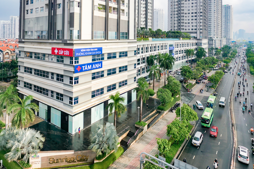 Phòng khám Đa khoa Tâm Anh tọa lạc tại Quận 7 với quy mô lớn nhất TP.HCM DJI_0174.png