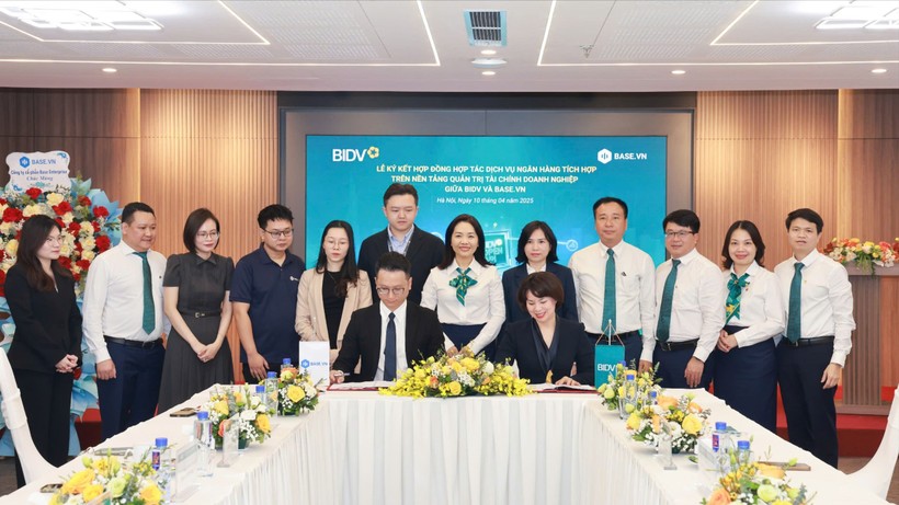BIDV tích hợp dịch vụ ngân hàng trên nền tảng Base.vn 