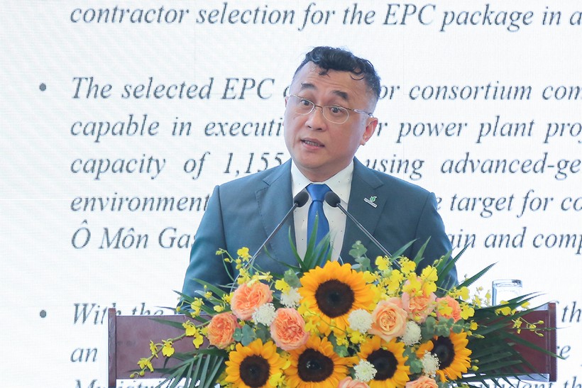 Phó Tổng Giám đốc Petrovietnam Phan Tử Giang phát biểu tại lễ ký Anh 2 (3).JPG