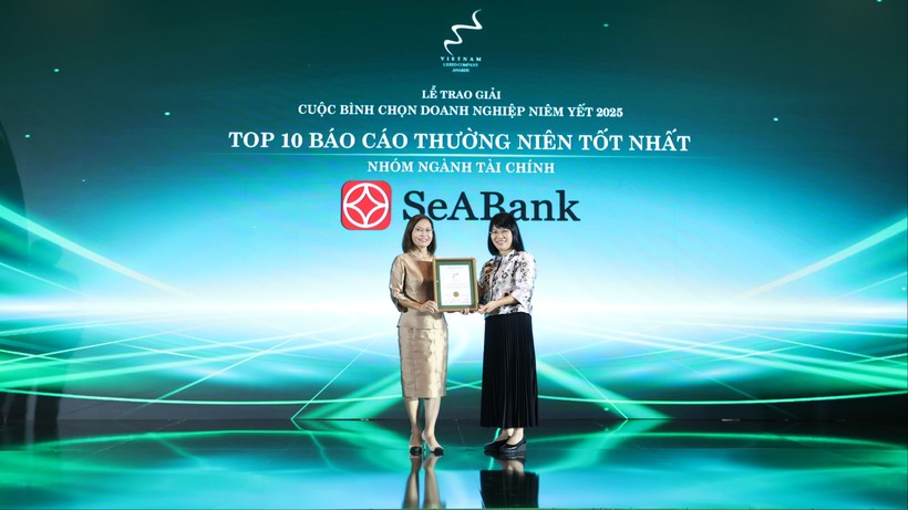 SeABank được vinh danh Top 10 Báo cáo thường niên tốt nhất