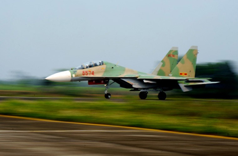 Chiến đấu cơ Su-30MK2 của không quân Việt Nam