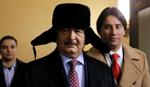 Ông Khalifa Hifter được Nga đón tiếp trọng thị