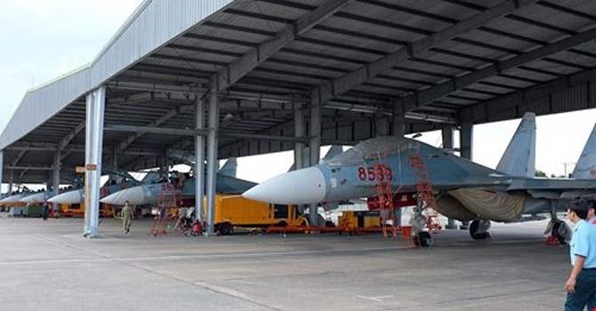 Chiến đấu cơ Su-30MK2 của không quân Việt Nam