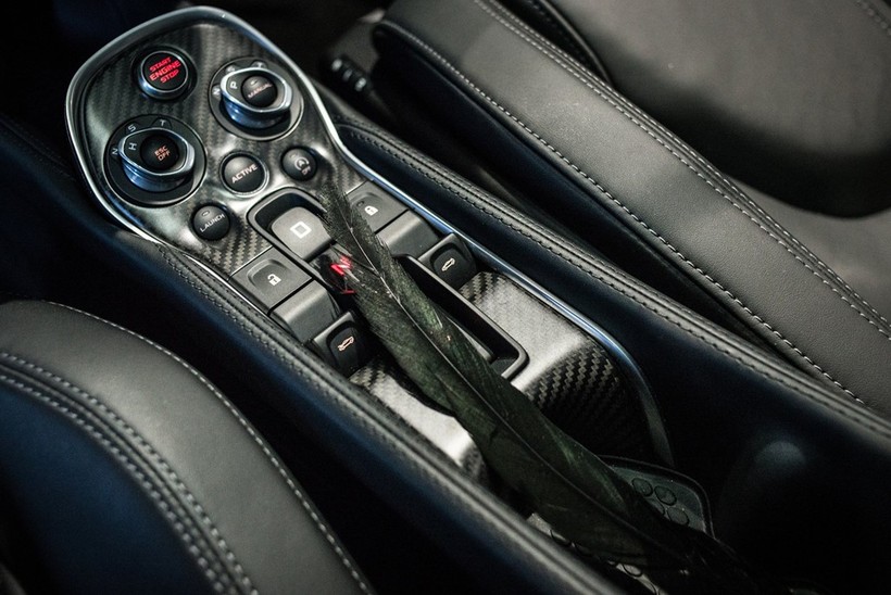 Không chỉ làm diện mạo chiếc xe thêm độc đáo, bộ lông phủ này còn giúp giảm lực cản lên thân xe nhờ các rãnh nhỏ. Hiệu ứng này càng tăng thêm khi chiếc xe chạy ở tốc độ cao. Không chỉ làm diện mạo chiếc xe thêm độc đáo, bộ lông phủ này còn giúp giảm lực cản lên thân xe nhờ các rãnh nhỏ. Hiệu ứng này càng tăng thêm khi chiếc xe chạy ở tốc độ cao.