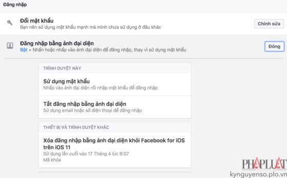 Cách đăng nhập Facebook không cần mật khẩu ảnh 2