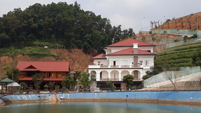 "Biệt phủ" của ông Phạm Sỹ Quý