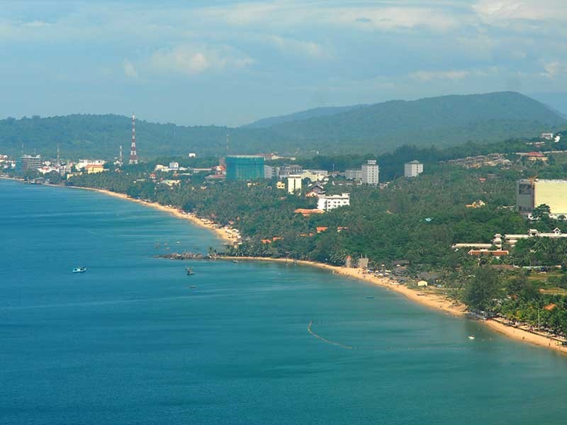 Phú Quốc (Kiên Giang) là một trong ba đơn vị sẽ trở thành đặc khu.  Trong ảnh: Một góc Phú Quốc nhìn từ phi cơ. Ảnh: HTD