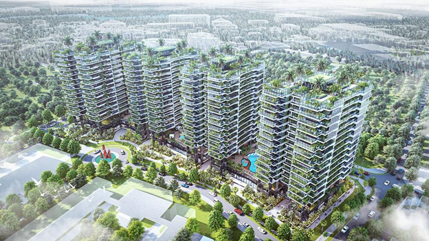 Một dự án của Sunshine Homes tại khu vực quận Long Biên với giải pháp xanh mặt đứng vô cùng ấn tượng Một dự án của Sunshine Homes tại khu vực quận Long Biên với giải pháp xanh mặt đứng vô cùng ấn tượng