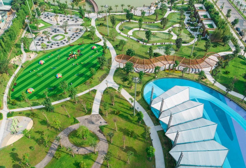 Công viên thể thao 15 chủ đề với hơn 1000 máy tập trong khu đô thị