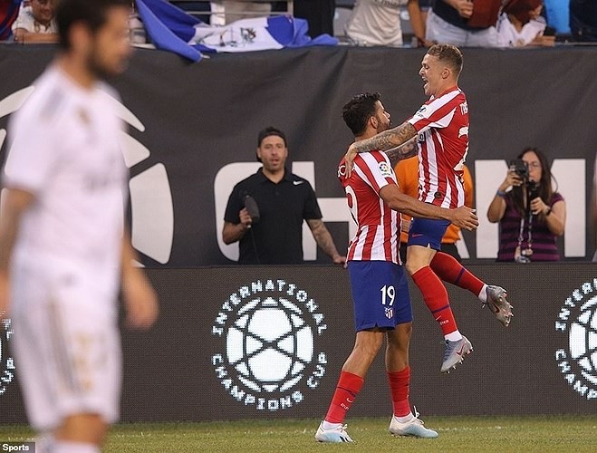 Atletico Madrid cho thấy họ sẽ là một thế lực đáng gờm ở cả La Liga lẫn Champions League ở mùa giải tới. Ảnh AP.