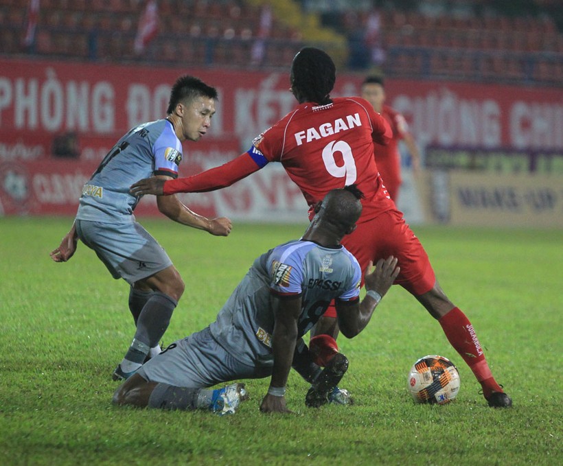 "Vua sân khách" TP.HCM. Ảnh VPF