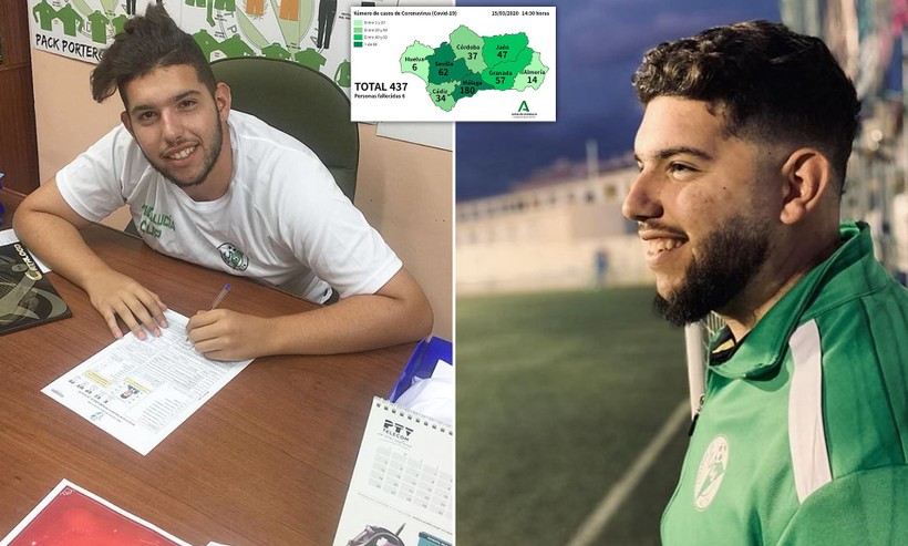 Chúng tôi sẽ không quên bạn, Cho đến mãi mãi." -Chủ tịch câu lạc bộ Pep Bueno đã vinh danh Garcia, chàng trai 21 tuổi có 4 năm làm HLV. Ảnh CLB Chúng tôi sẽ không quên bạn, Cho đến mãi mãi." -Chủ tịch câu lạc bộ Pep Bueno đã vinh danh Garcia, chàng trai 21 tuổi có 4 năm làm HLV. Ảnh CLB