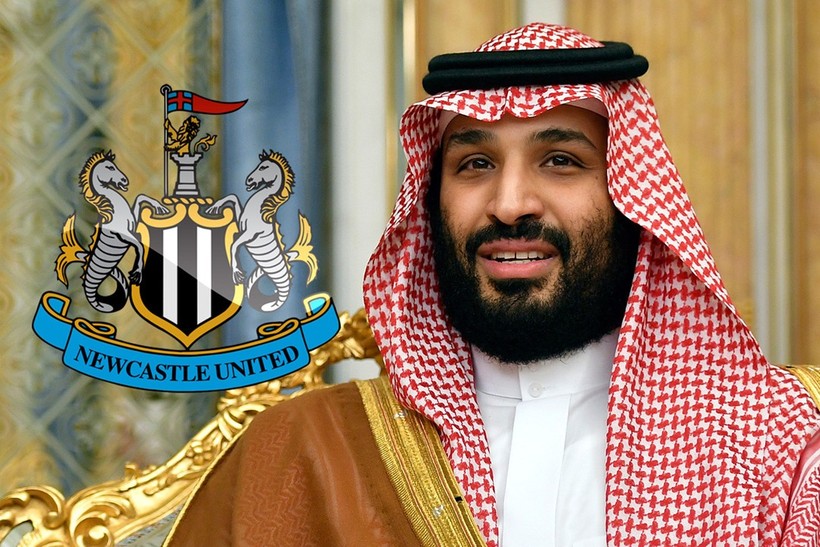 Thái tử Mohammed bin Salman “bật đèn xanh” cho ban lãnh đạo Newcastle tiếp cận HLV Zidane. Ảnh The Sun