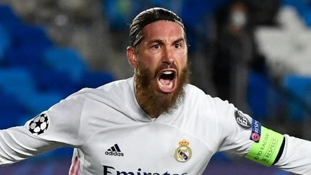 Trung vệ Ramos đã giành được 5 danh hiệu La Liga và 4 chức vô địch Champions League cùng Real. Ảnh CLB.