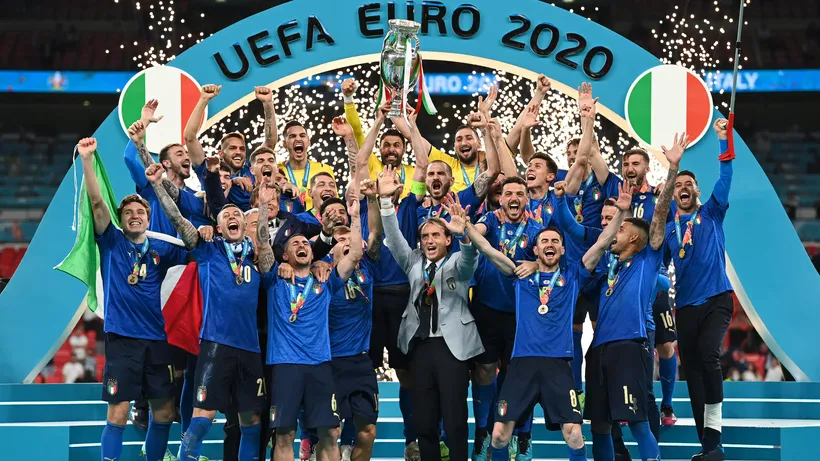 Xin chúc mừng ĐT Italia. Ảnh UEFA.