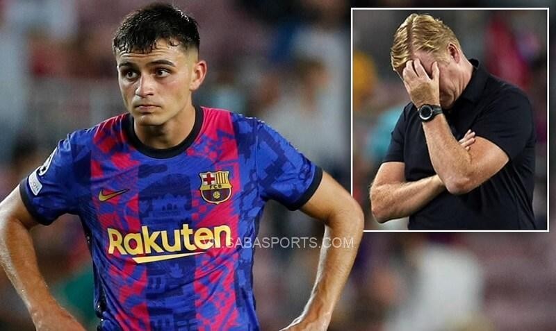 Chiếc ghế của HLV Ronald Koeman tại Barcelona trở nên mong manh. Ảnh Getty