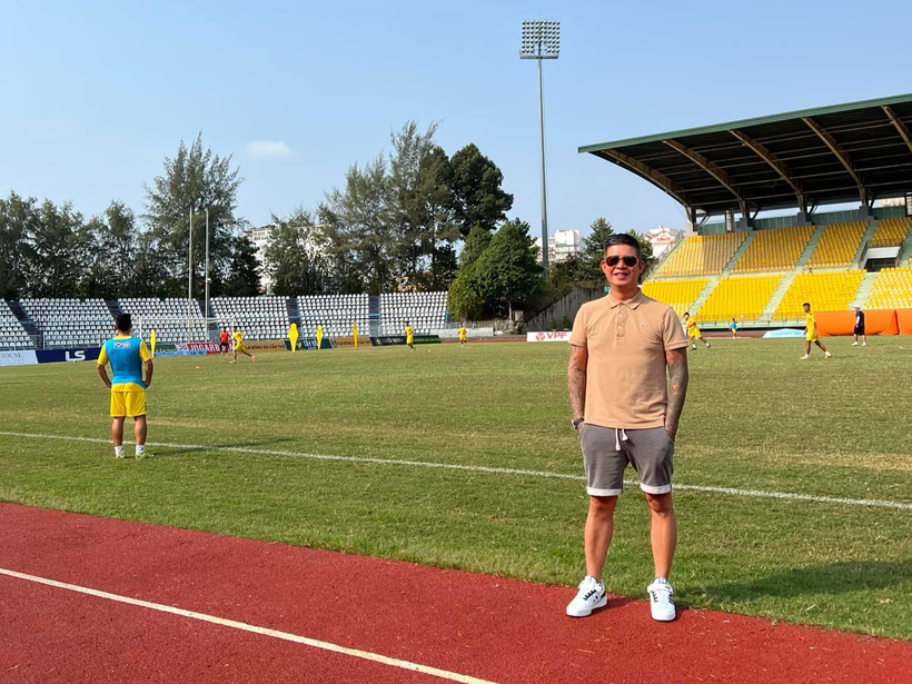 Bầu Văn rất chuyên nghiệp trong vai trò người đại diện. Ảnh ĐV