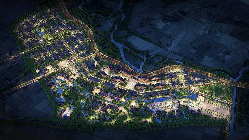 Phối cảnh Khu nghỉ dưỡng khoáng nóng Quảng Yên đang được đầu tư gần 7.000 tỉ đồng để xây dựng