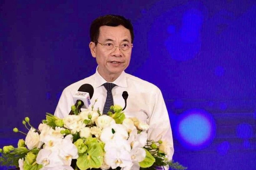 Theo Bộ trưởng Bộ TT&TT Nguyễn Mạnh Hùng, công nghệ số, Internet và truyền thông xã hội là những cú huých mạnh mẽ để đổi mới báo chí. Ảnh: Vietnamnet. nguyen-manh-hung-3980.jpg