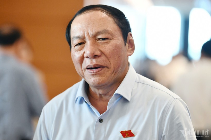 Bộ trưởng Bộ VHTT&DL Nguyễn Văn Hùng. Ảnh: Hoàng Hà w-nguyen-van-hung-2881.jpg