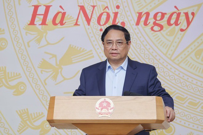 Thủ tướng Phạm Minh Chính phát biểu khai mạc. Ảnh: VGP/Nhật Bắc img5482-1717984474849713328881-1.jpg