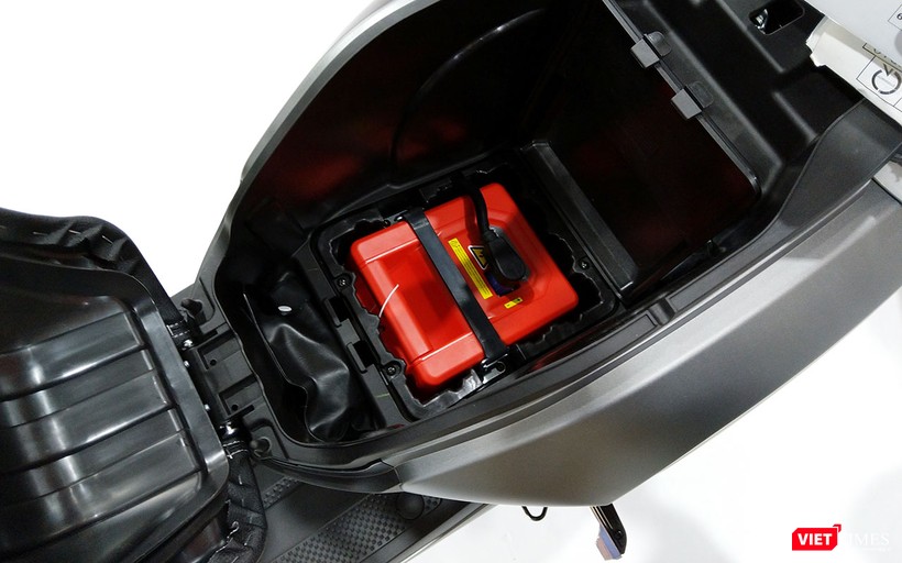 Bộ pin Lithium-ion được cung cấp bởi Bosch.