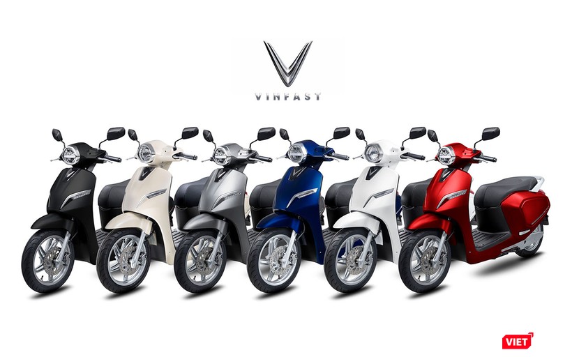 6 màu sắc có trên VinFast Klara.