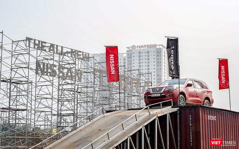 Chương trình trải nghiệm Nissan Terra được diễn ra trong 3 ngày 1-3/3/2019 tại Tổ hợp LePARC (Gamuda City), Yên Sở, Hoàng Mai, Hà Nội. Chương trình trải nghiệm Nissan Terra được diễn ra trong 3 ngày 1-3/3/2019 tại Tổ hợp LePARC (Gamuda City), Yên Sở, Hoàng Mai, Hà Nội.