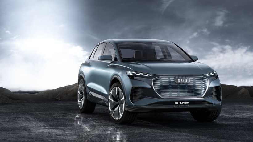 Audi Q4 E-Tron concept được giới thiệu tại Geneva Motor Show 2019 Audi Q4 E-Tron concept được giới thiệu tại Geneva Motor Show 2019