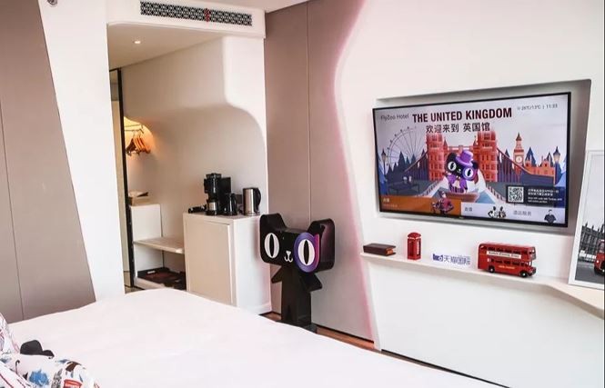 AI khách sạn Alibaba robot - ảnh 2