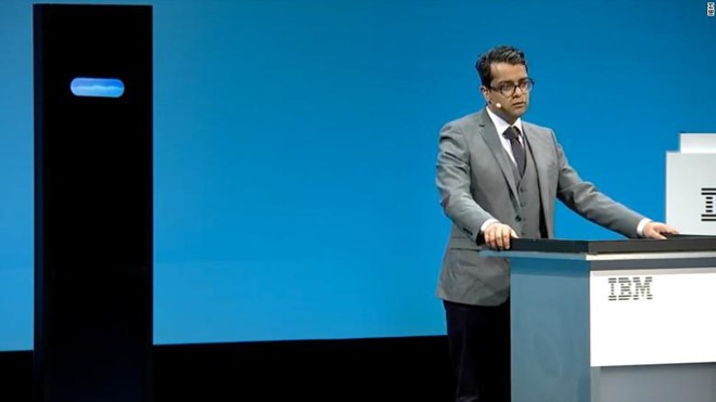 Máy tranh luận AI của IBM nhận thua con người - ảnh 2