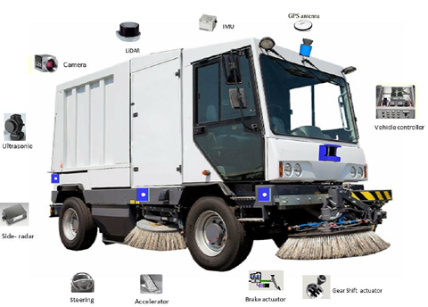 Singapore chạy thử xe quét đường tự lái - ảnh 1