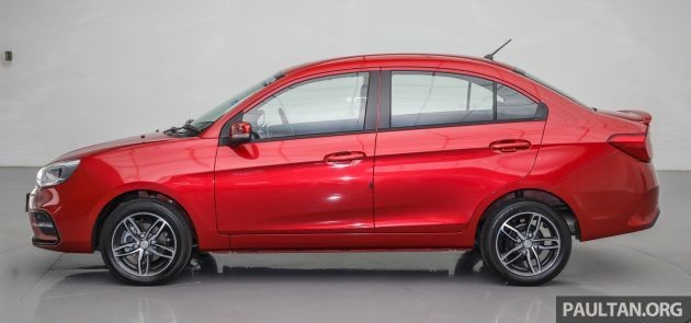 Về ngoại hình, Proton Saga 2019 không có sự thay đổi nào đáng kể