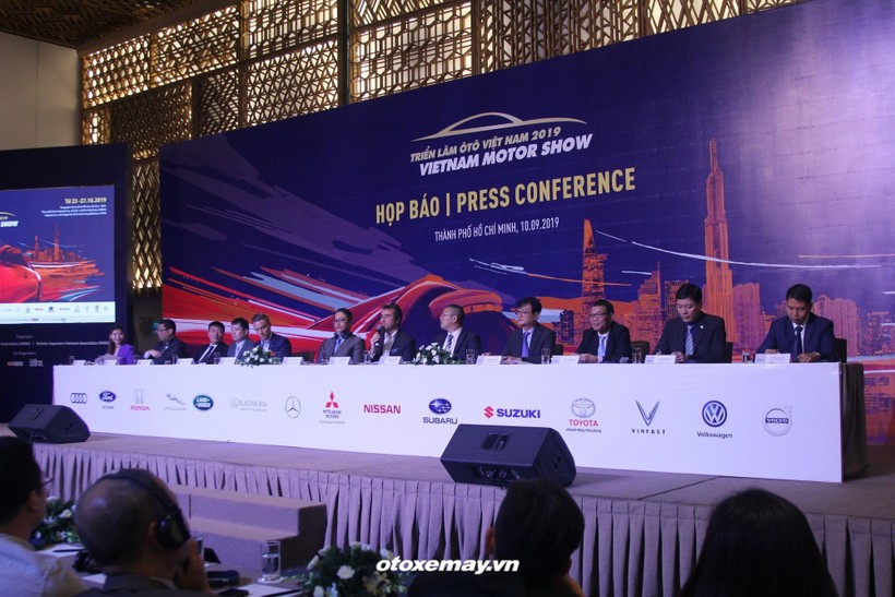 Họp báo về Triển lãm ô tô Việt Nam 2019