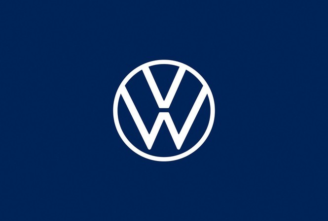 Logo mới với thiết kế phẳng của Volkswagen