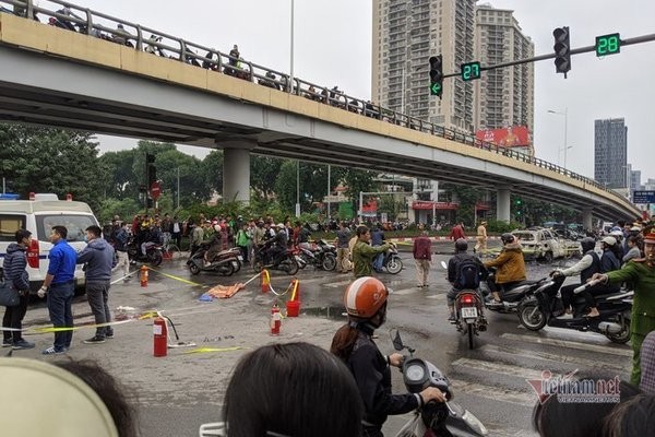 Khu vực xảy ra vụ tai nạn Khu vực xảy ra vụ tai nạn