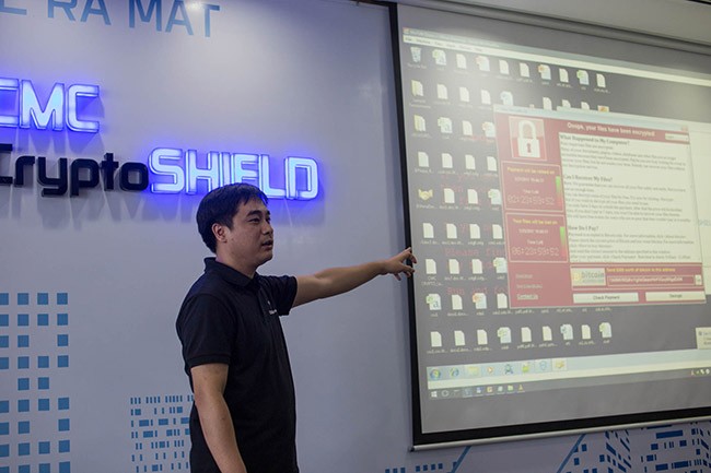CMC ra mắt phần mềm chống mã độc tống tiền giống WannaCry ảnh 1 CMC ra mắt phần mềm chống mã độc tống tiền giống WannaCry ảnh 1