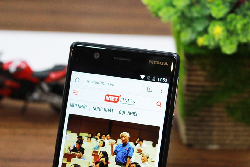 Trên tay Nokia 3: Smartphone giá rẻ, hiệu năng khá ảnh 5
