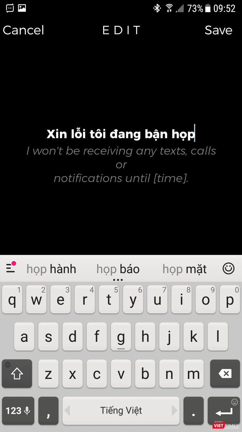 Đánh giá app “Đừng làm phiền” dành cho điện thoại Samsung ảnh 6