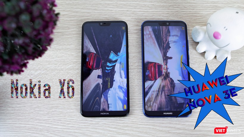 So sánh Huawei Nova 3e và Nokia X6: smartphone nào đáng mua?
