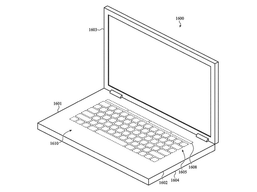 Hình vẽ trong bằng sáng chế của Apple (ảnh: Apple Insider) Hình vẽ trong bằng sáng chế của Apple (ảnh: Apple Insider)
