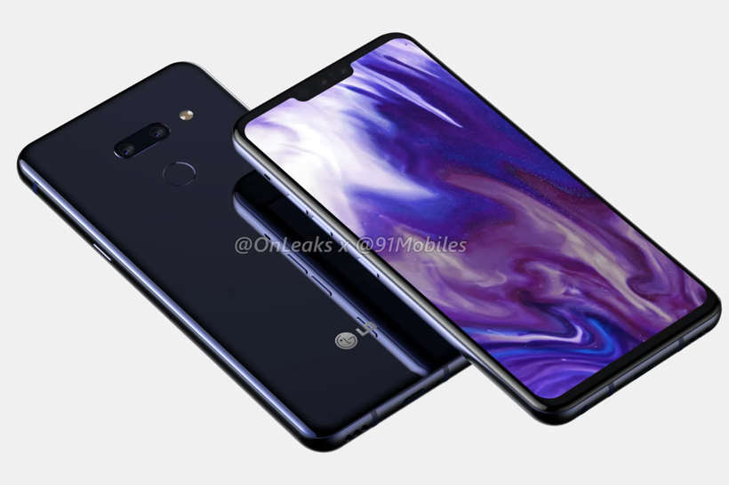 ảnh dựng mẫu điện thoại "Alpha" của LG (nguồn: @OnLeaks)