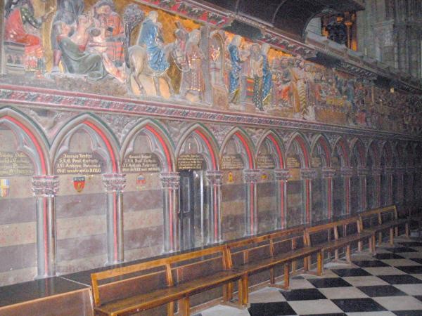 Chỗ ngồi của dàn hợp xướng Chỗ ngồi của dàn hợp xướng