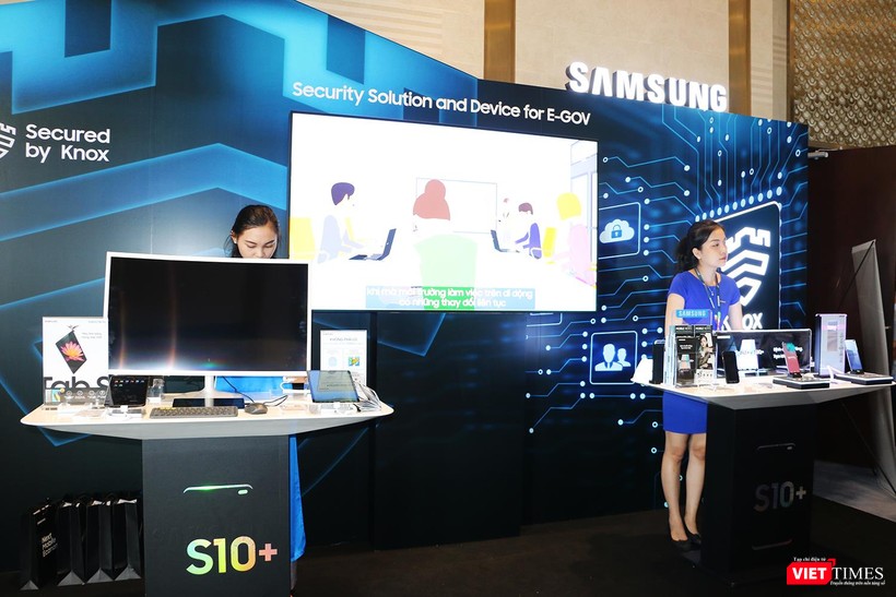 Gian hàng của Samsung