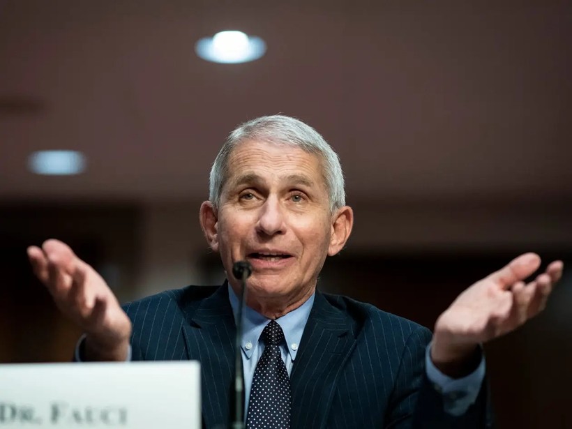 Tiến sĩ Anthony Fauci, giám đốc Viện Quốc gia về Dị ứng và Bệnh truyền nhiễm Hoa Kỳ (ảnh: Getty Images)