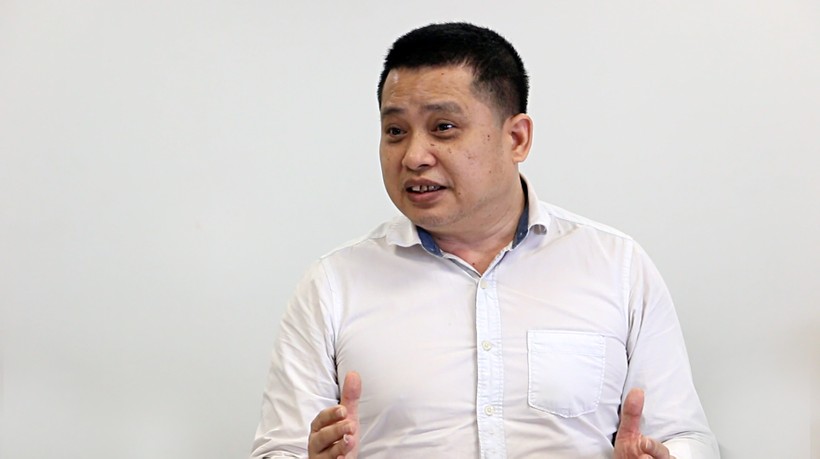 Ông Nguyễn Tuấn Anh chia sẻ về ứng dụng quản lý tàu cá toàn trình.