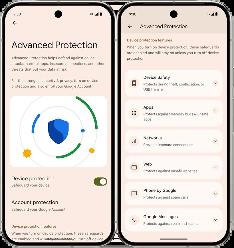 tinh nang Android 16 - Google.jpg